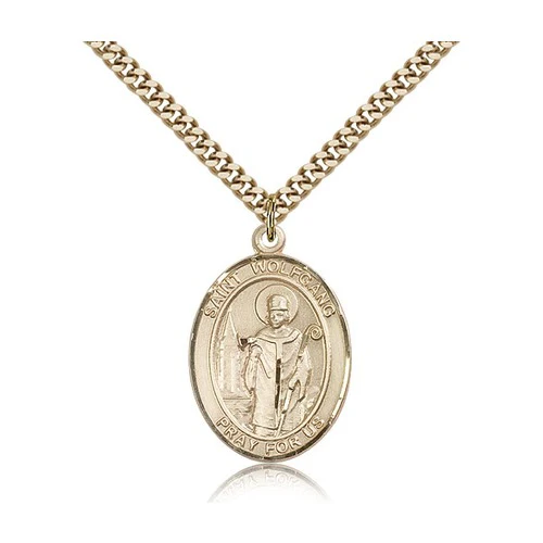 14kt Gold Filled St. Wolfgang Pendant w/ chain