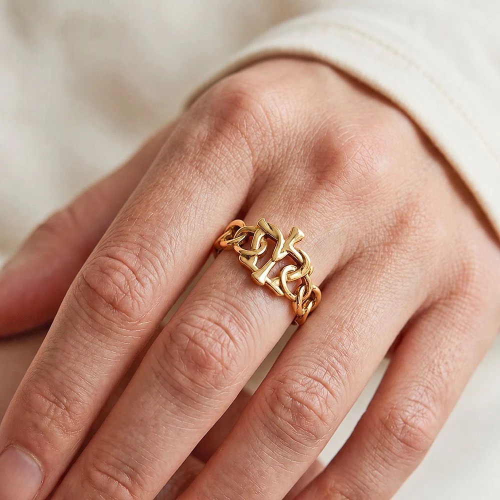 18 KT Gold Over Sterling Women's True Devotion Marian Consecration Ring - Image 4