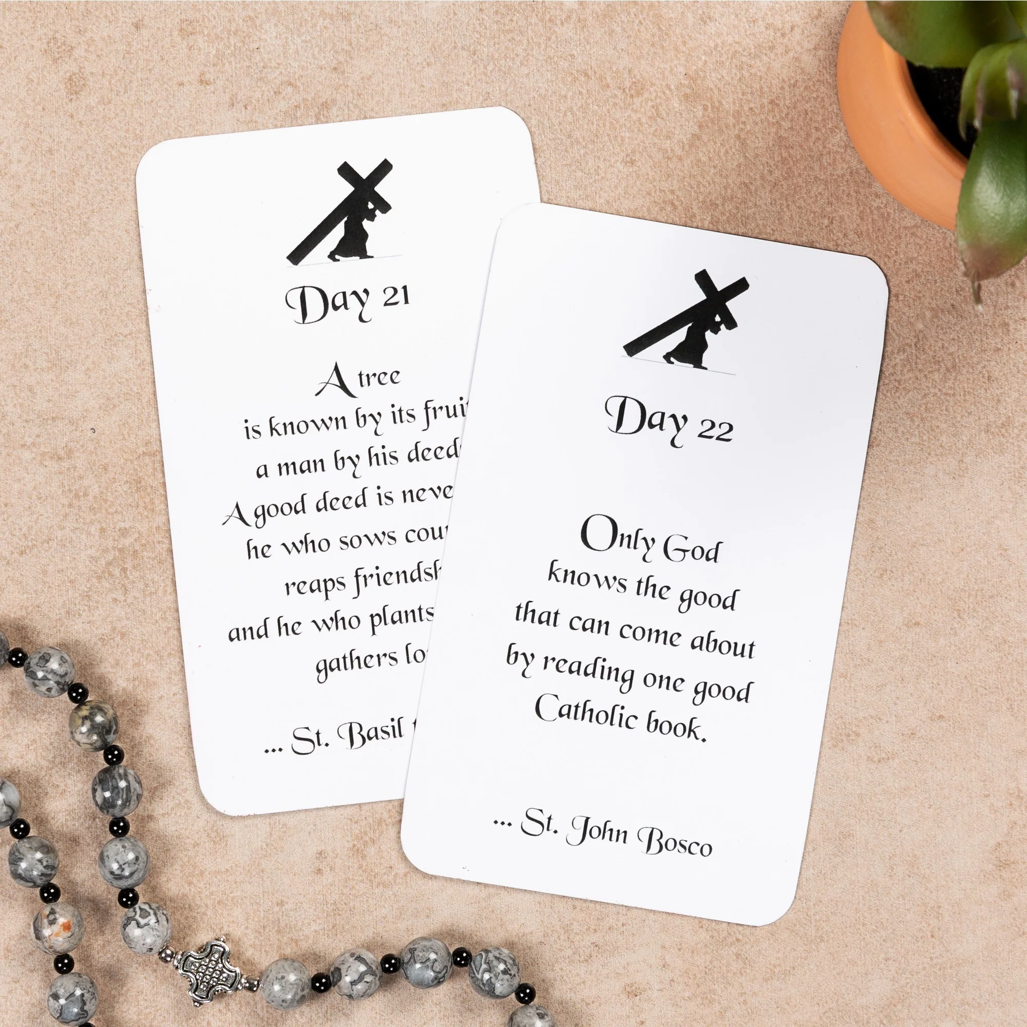 40 Days Lenten Prayer Card Pack - Image 3