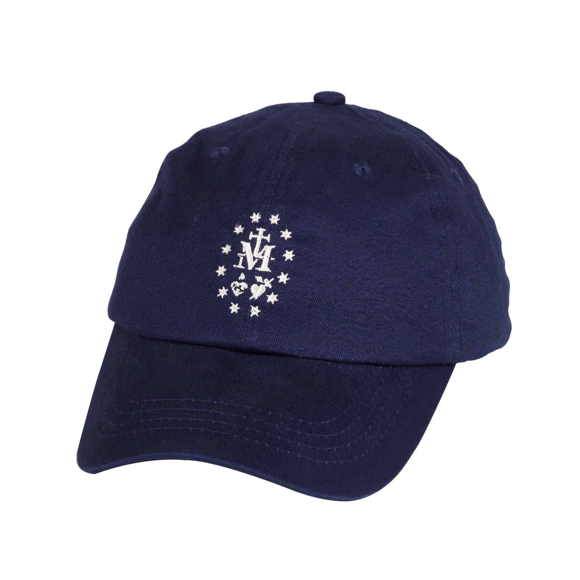 Adjustable Miraculous Medal Ball Cap - Color Options - Image 5
