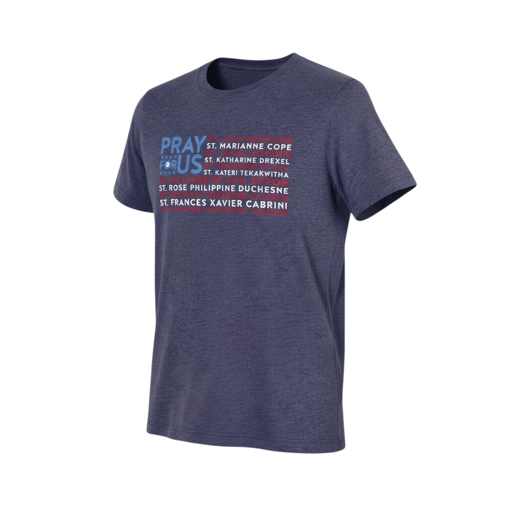 American Saints Flag T-Shirt - Image 4