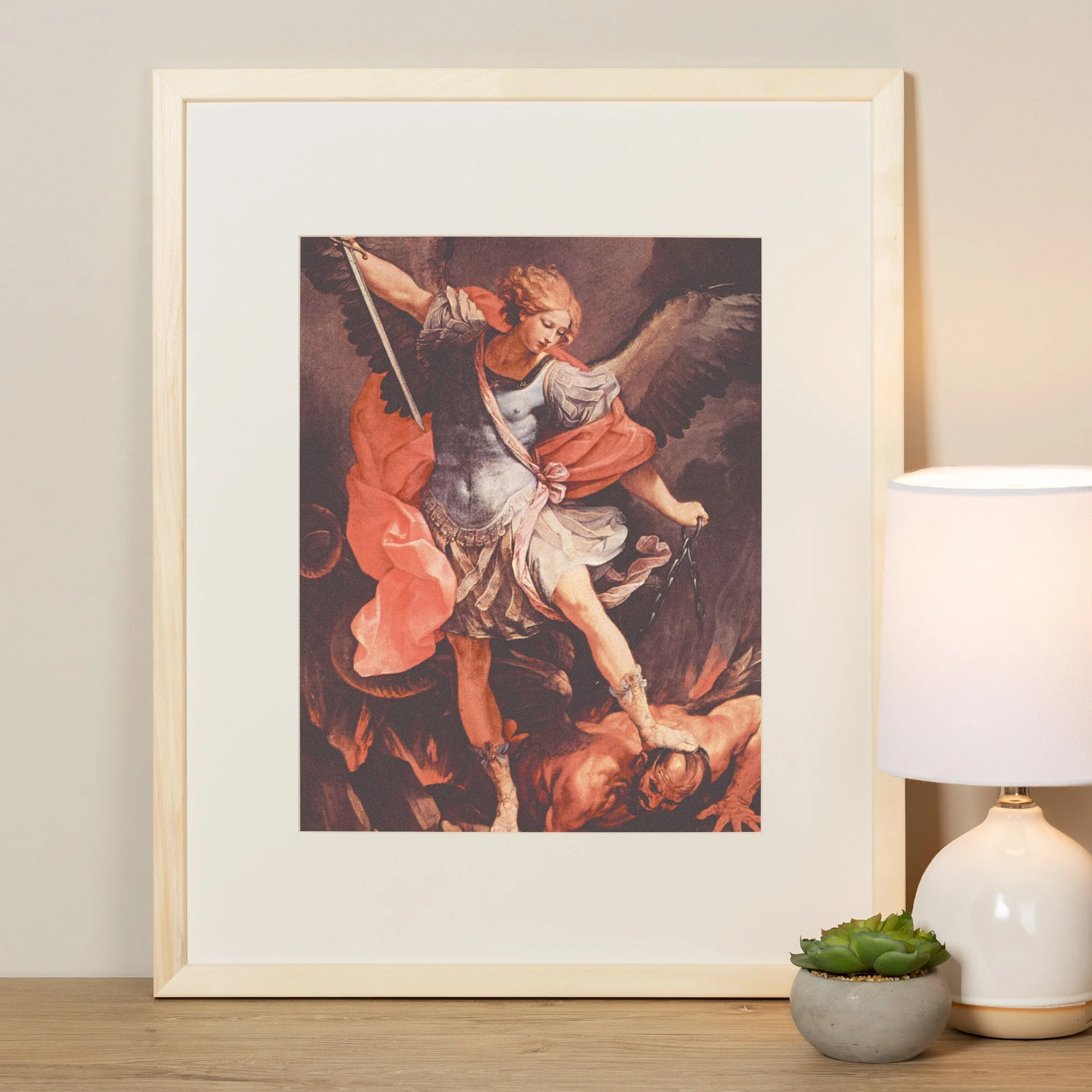 Archangel Michael Framed Print - Image 3