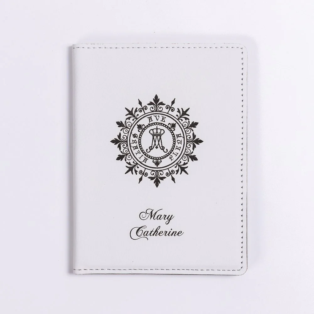 Ave Maria Passport Cover - Blue or White - Image 4