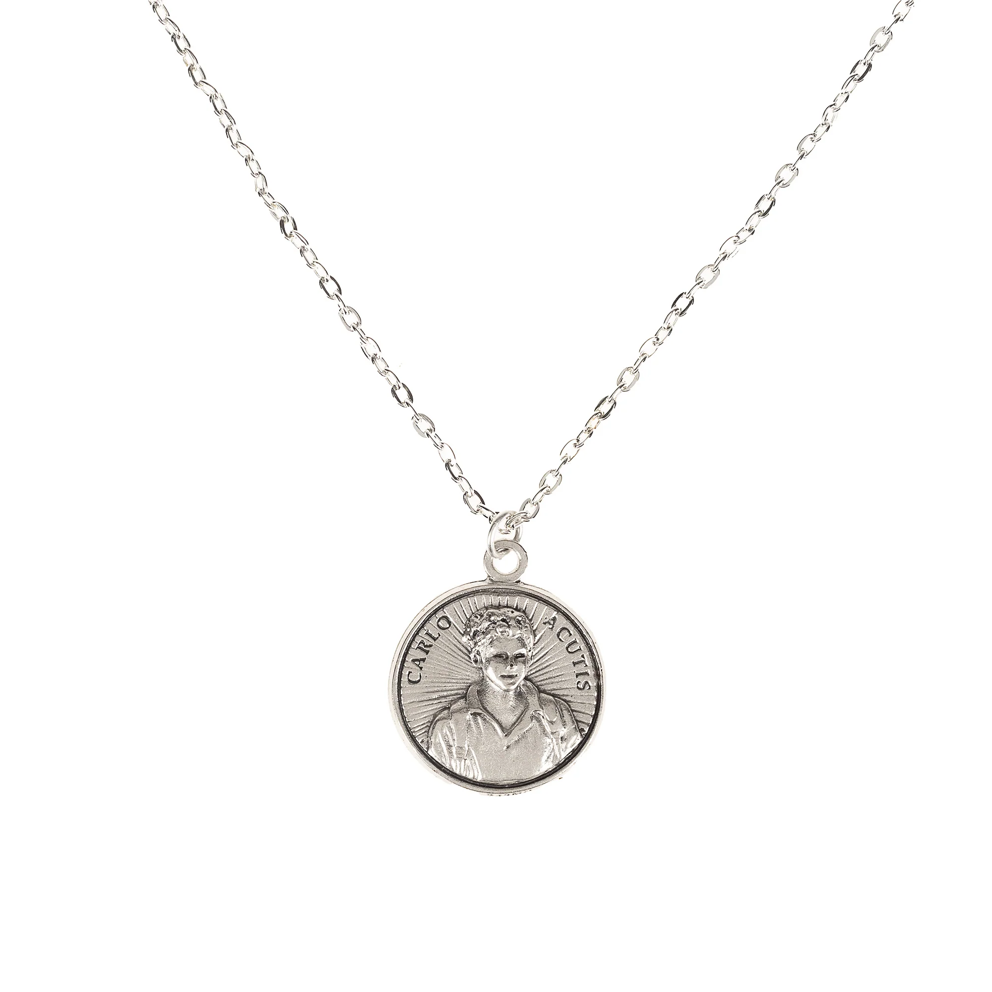 St. Carlo Acutis Medal & Prayer Card
