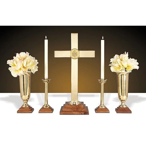 Brass Altar Set - Image 2