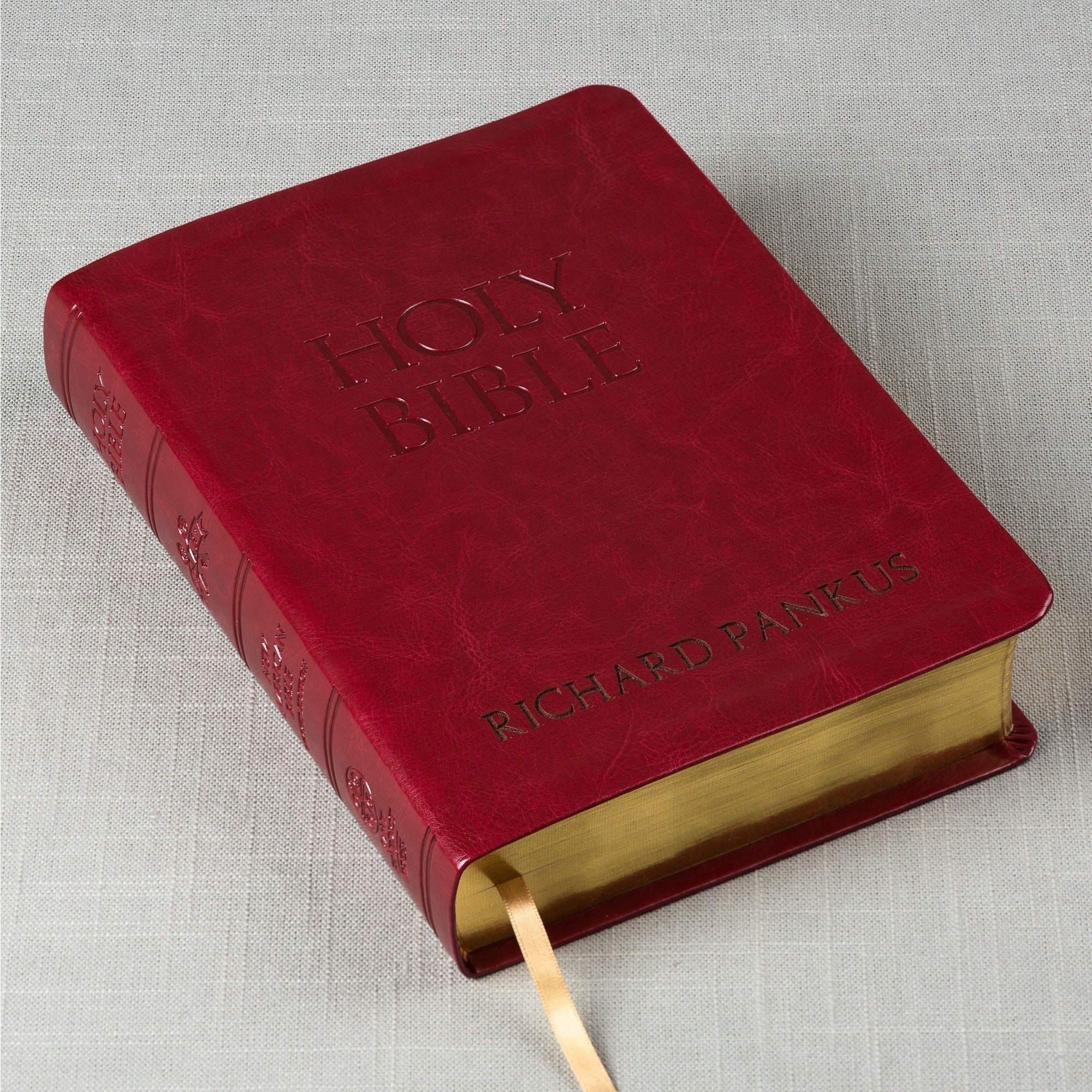 Burgundy Red Premium Ultra Soft Bible