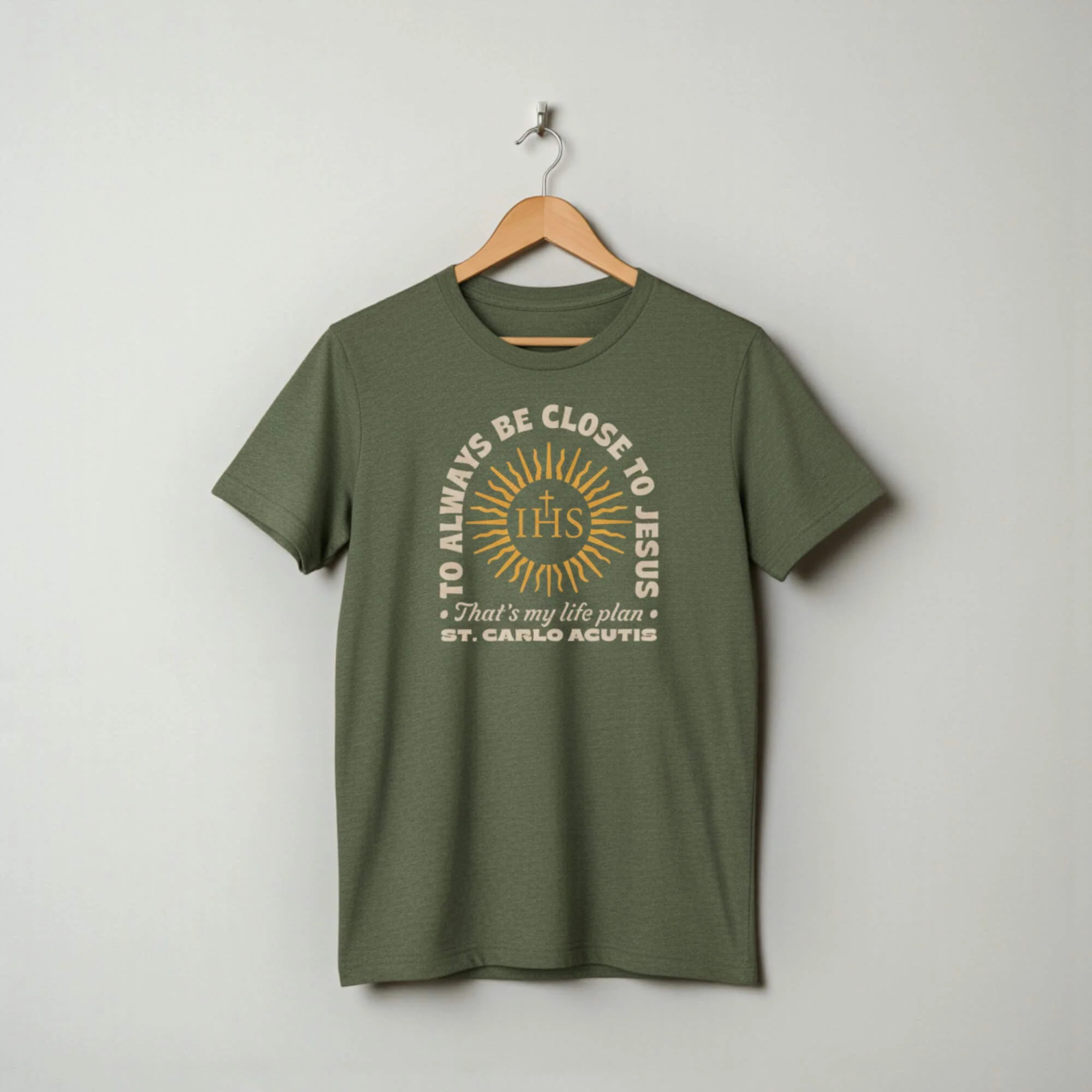 Carlo Acutis Life Plan T-shirt - Image 2