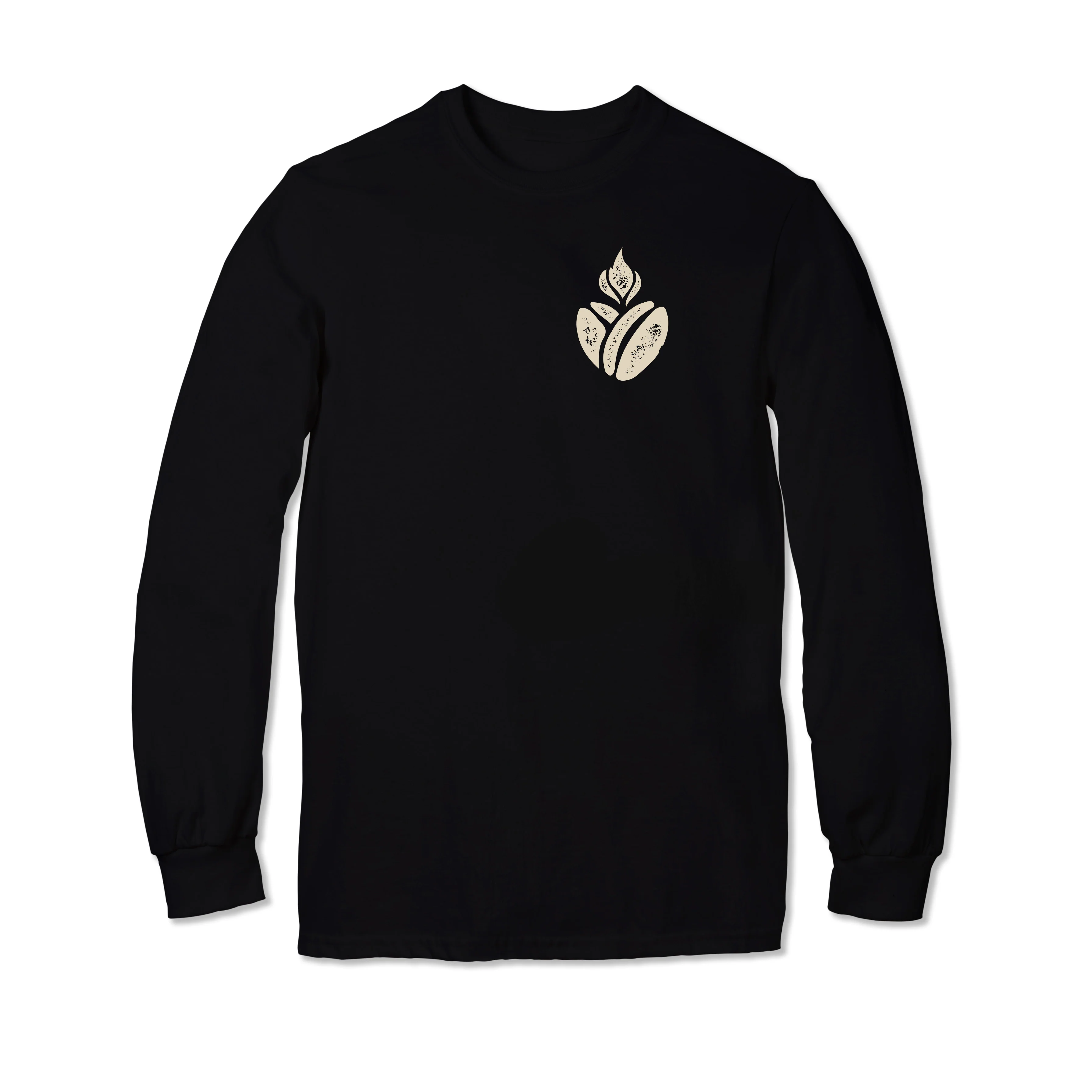 Catholic Coffee Logo Long Sleeve T-Shirt - Image 3