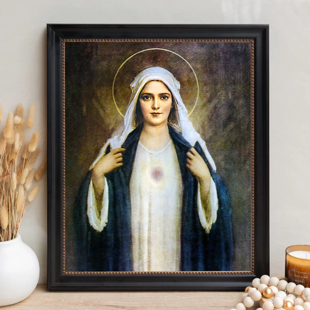 Chambers Immaculate Heart Framed Canvas - Sacred Signature Collection - Image 12
