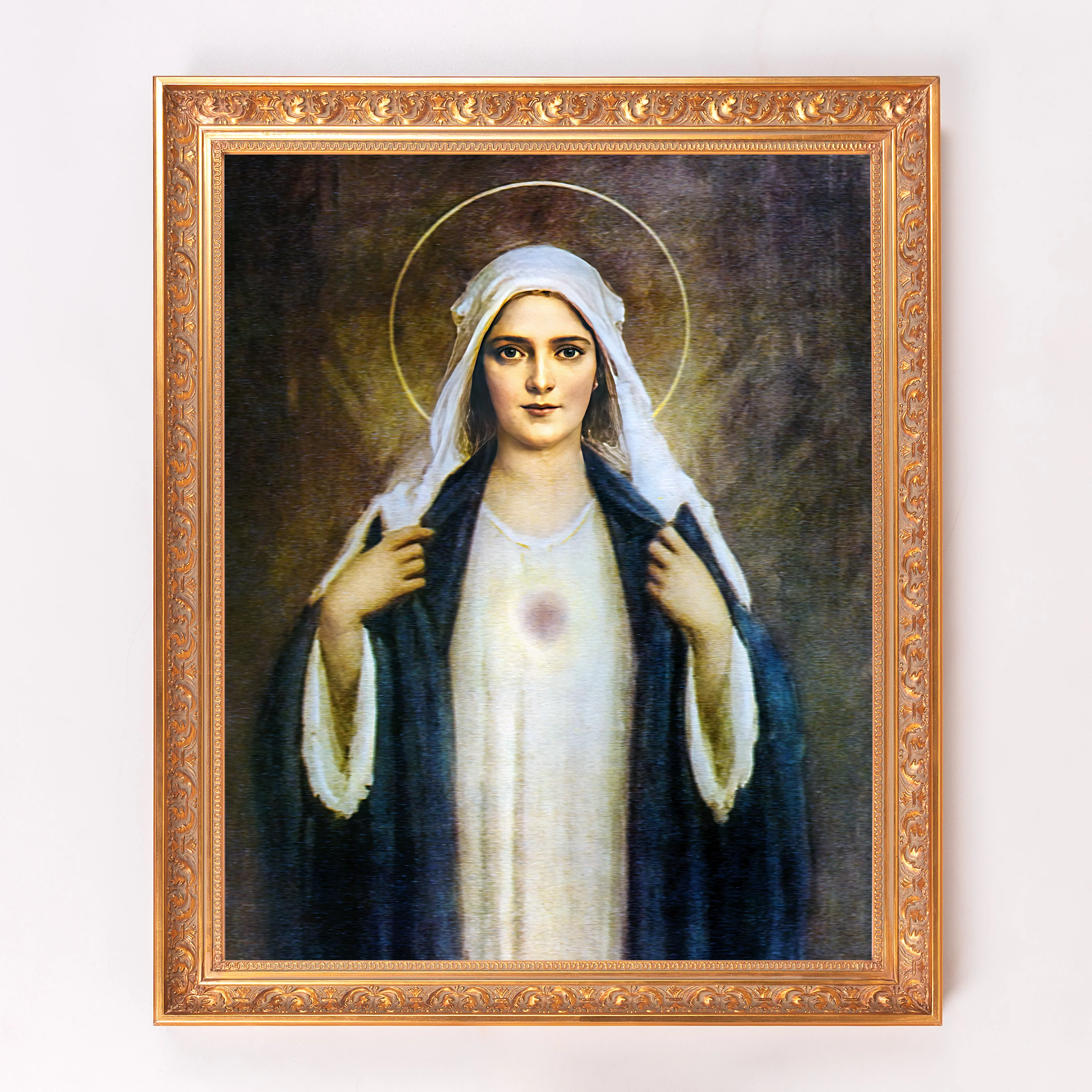 Chambers Immaculate Heart Framed Canvas - Sacred Signature Collection - Image 2