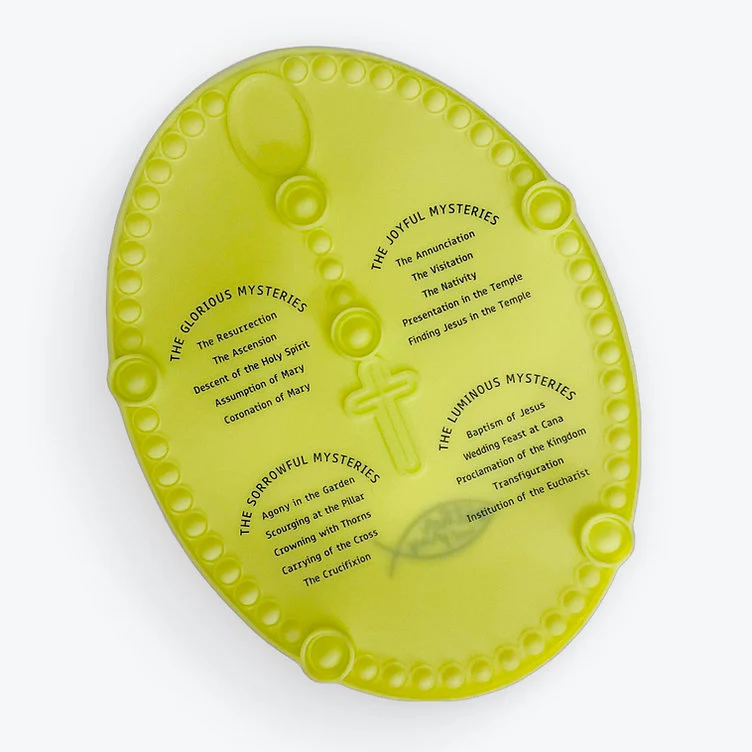 Colored Silicone Rosary Popper