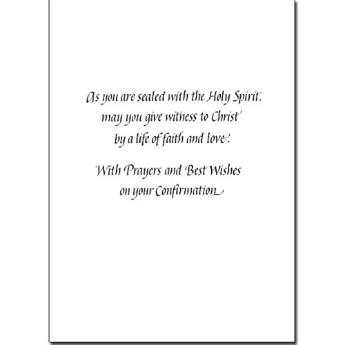 Confirmed in Faith Card - Image 2