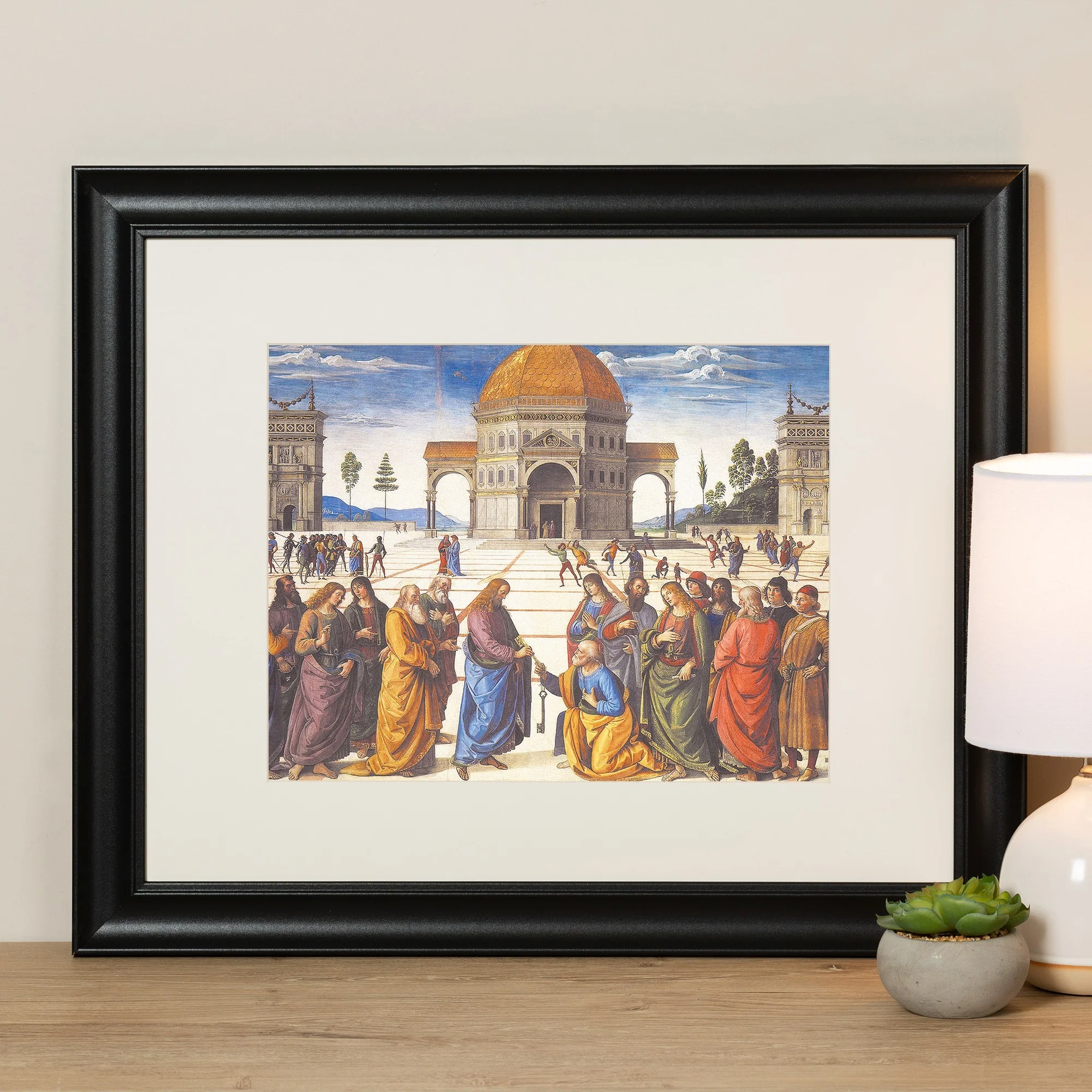 Delivery of the Keys Framed Print - Image 4