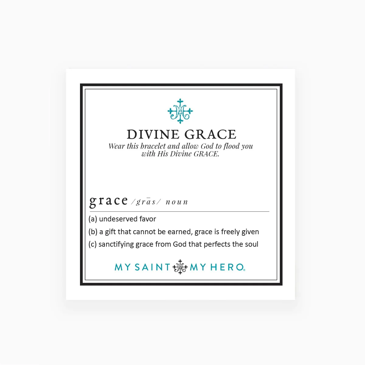 Divine Grace St. Benedict Medal Bracelet - Gold or Silver - Image 3