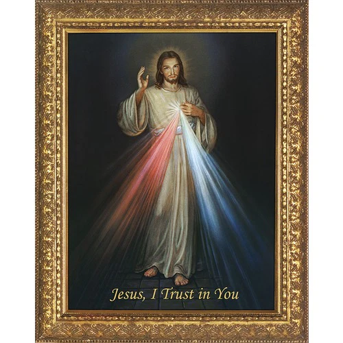 Divine Mercy Framed Print - 56" x 84"