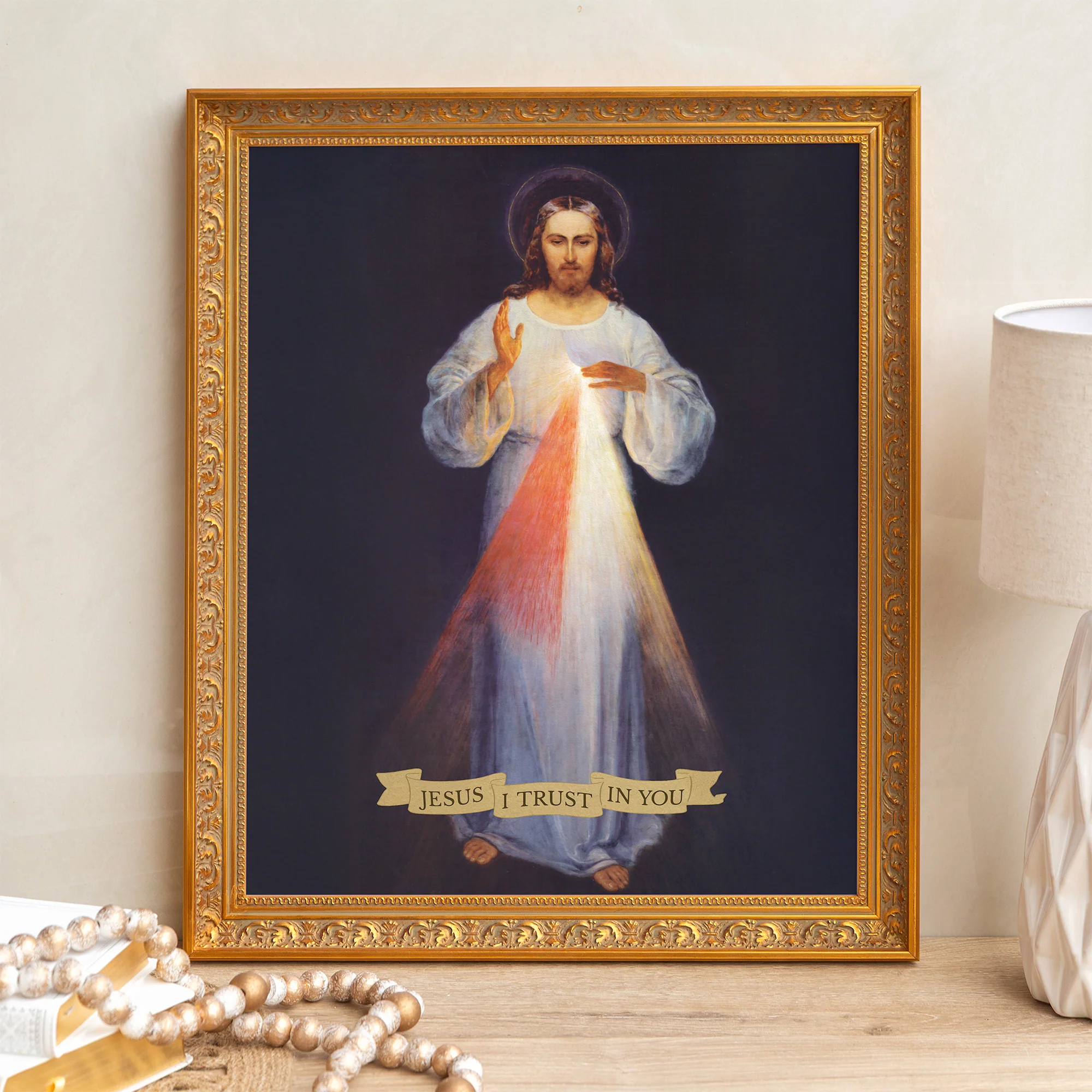 Divine Mercy Image by Kazimirovski - Sacred Signature Collection