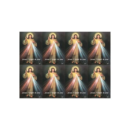Divine Mercy Personalized Prayer Cards (Priced Per Card)