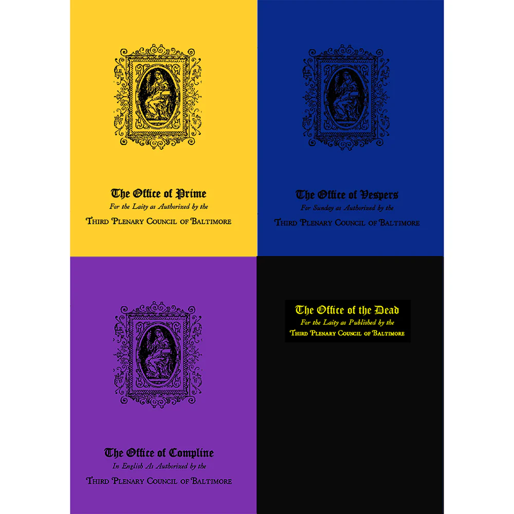 Divine Office from the Council of Baltimore - 4 Booklet Set