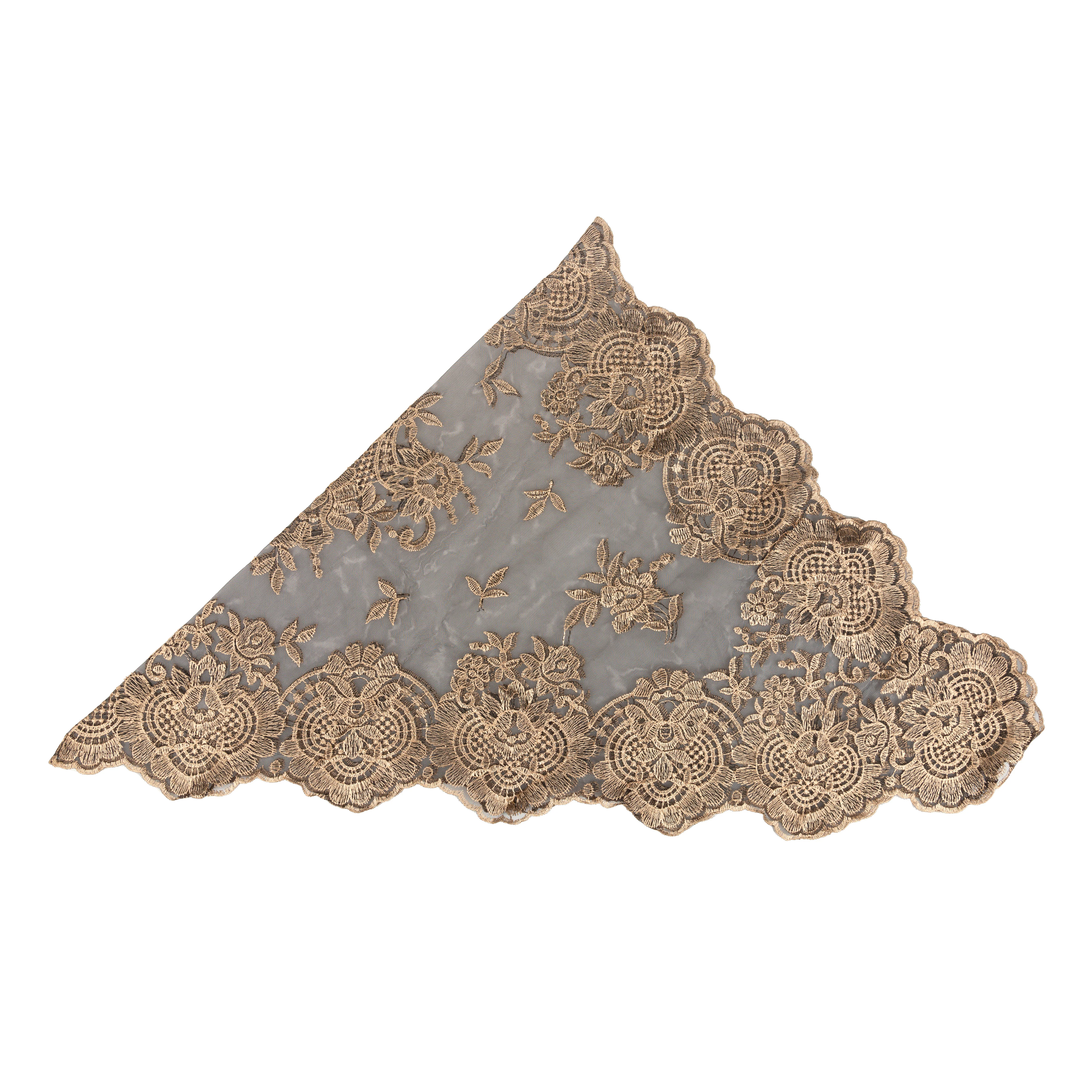 Eva Spanish Lace Chapel Veil - Multiple Colors - Image 8