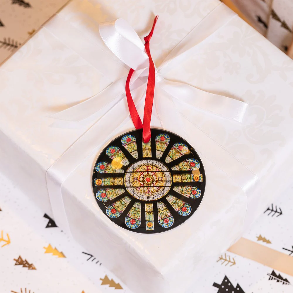 Famous Cathedrals Stained Glass Ornament Collection 3 - Set of 6 - Image 7