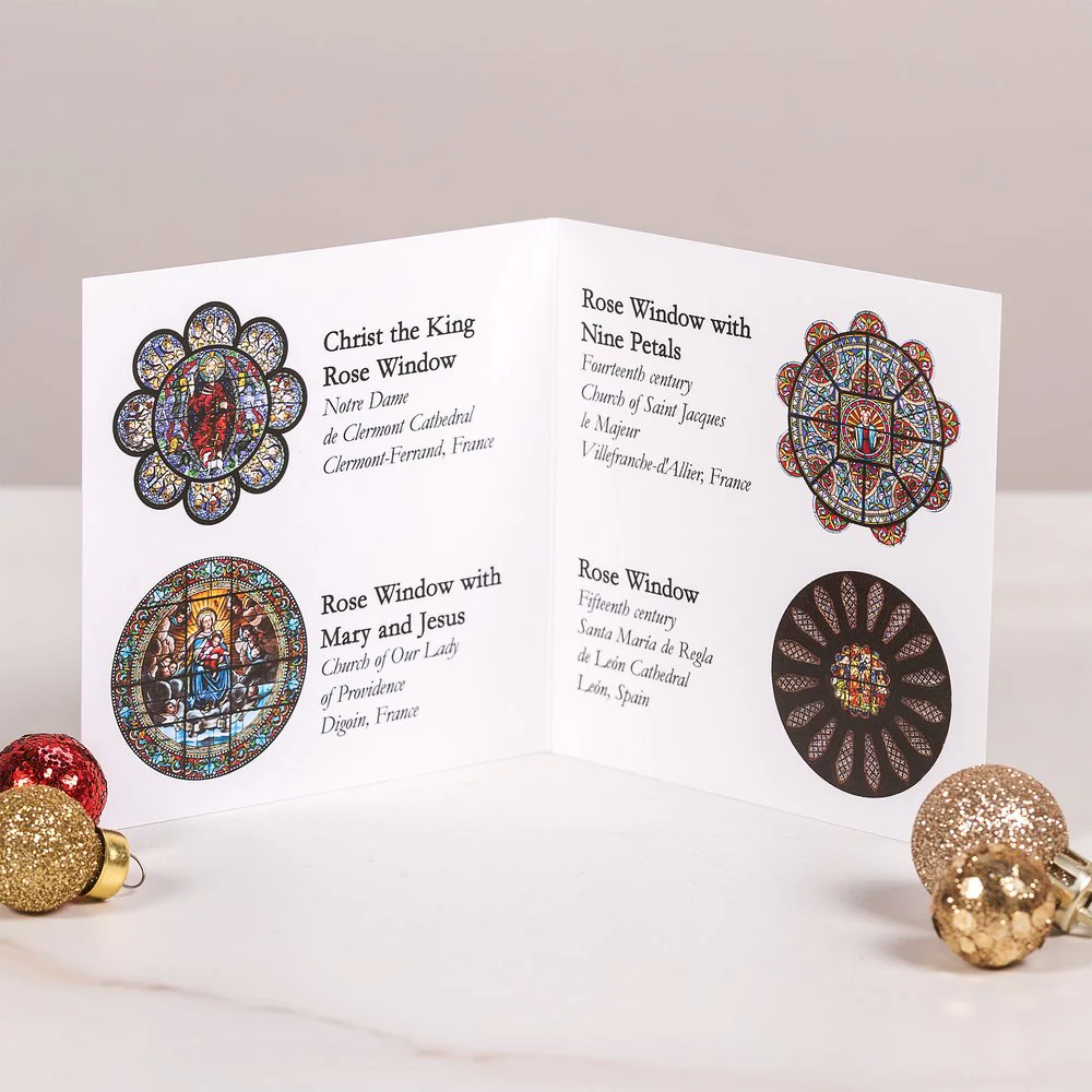 Famous Cathedrals Stained Glass Ornament Collection 3 - Set of 6 - Image 9