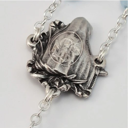 Fatima Silver Plated Rosary - Image 4