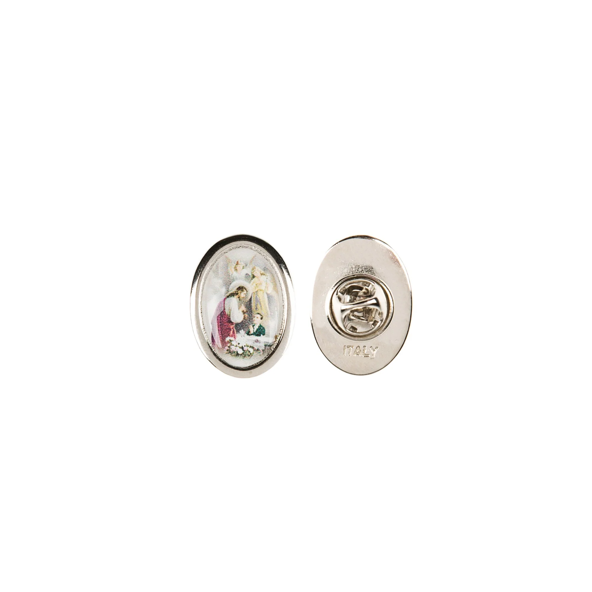 First Communion Boys Rosary with Lapel Pin Gift Set - Image 3