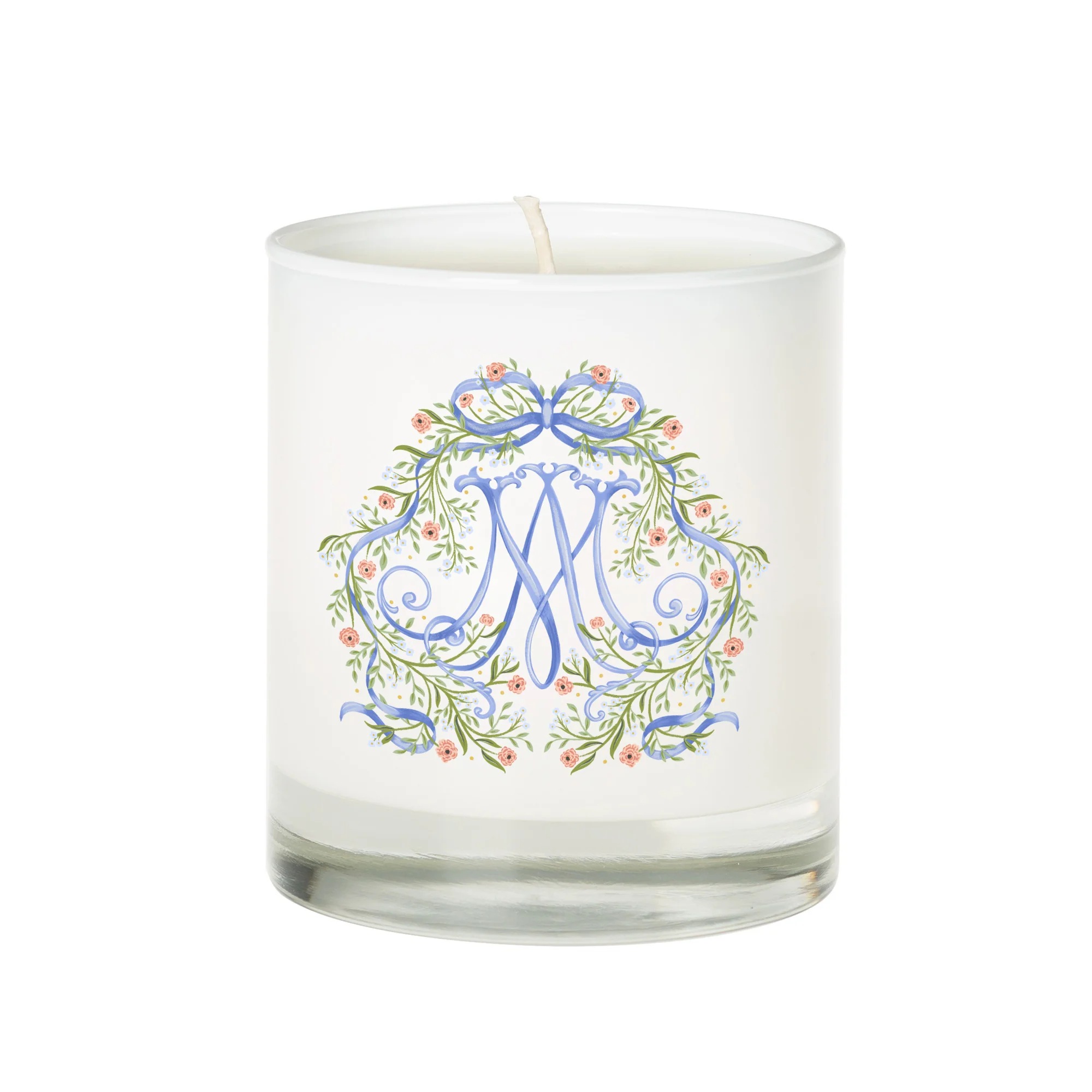 Floral Auspice Maria Devotional Candle - Image 3