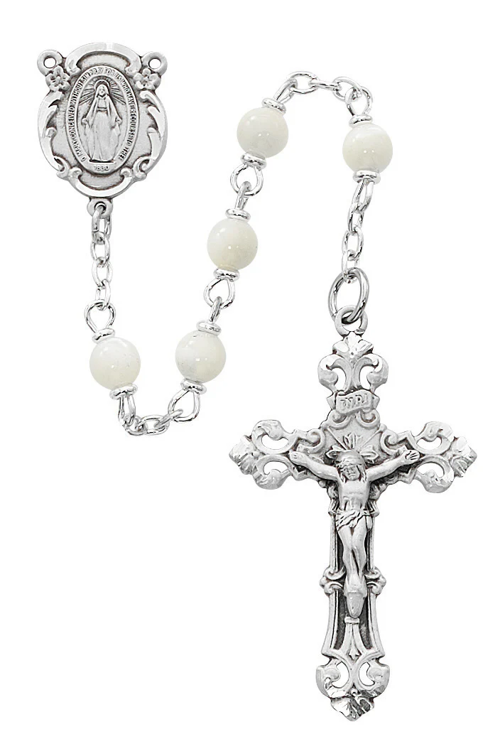 Genuine Mother of Pearl Rosary - 2600530