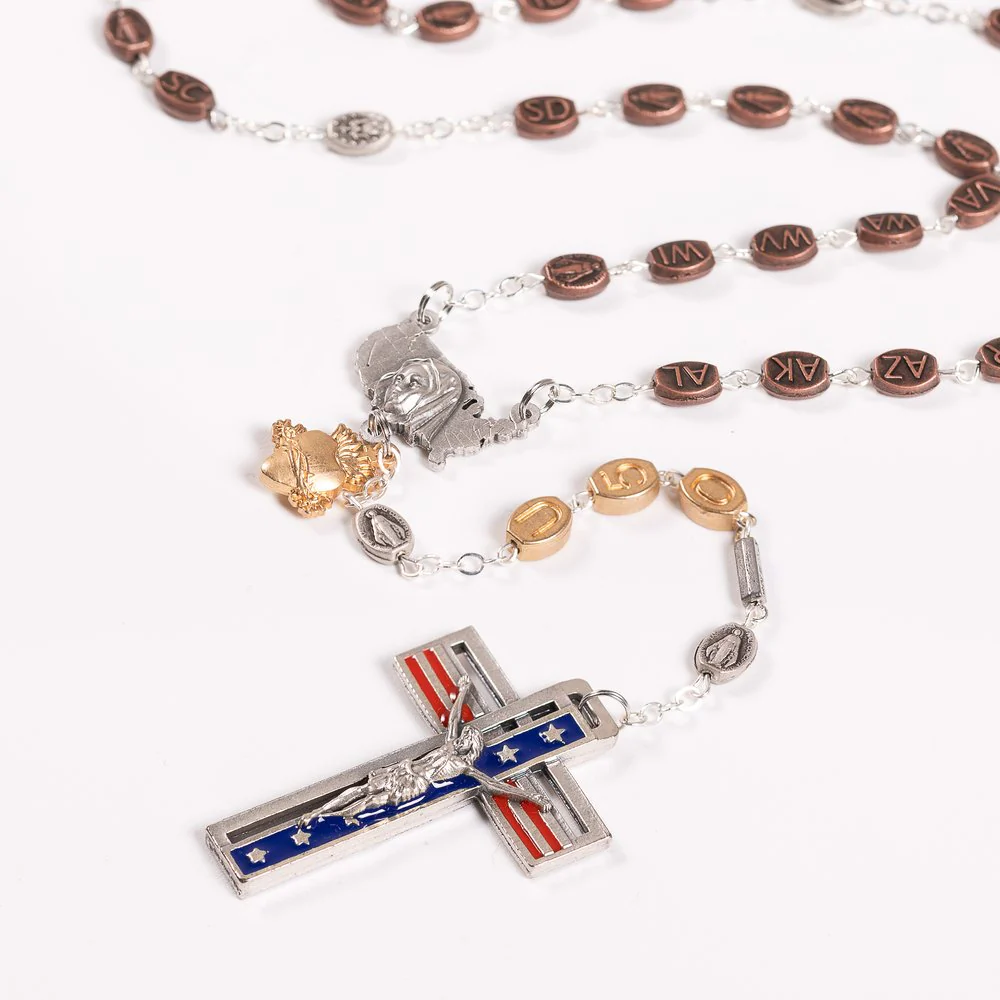 Ghirelli Limited Edition The United States 250th Anniversary Rosary - Image 2