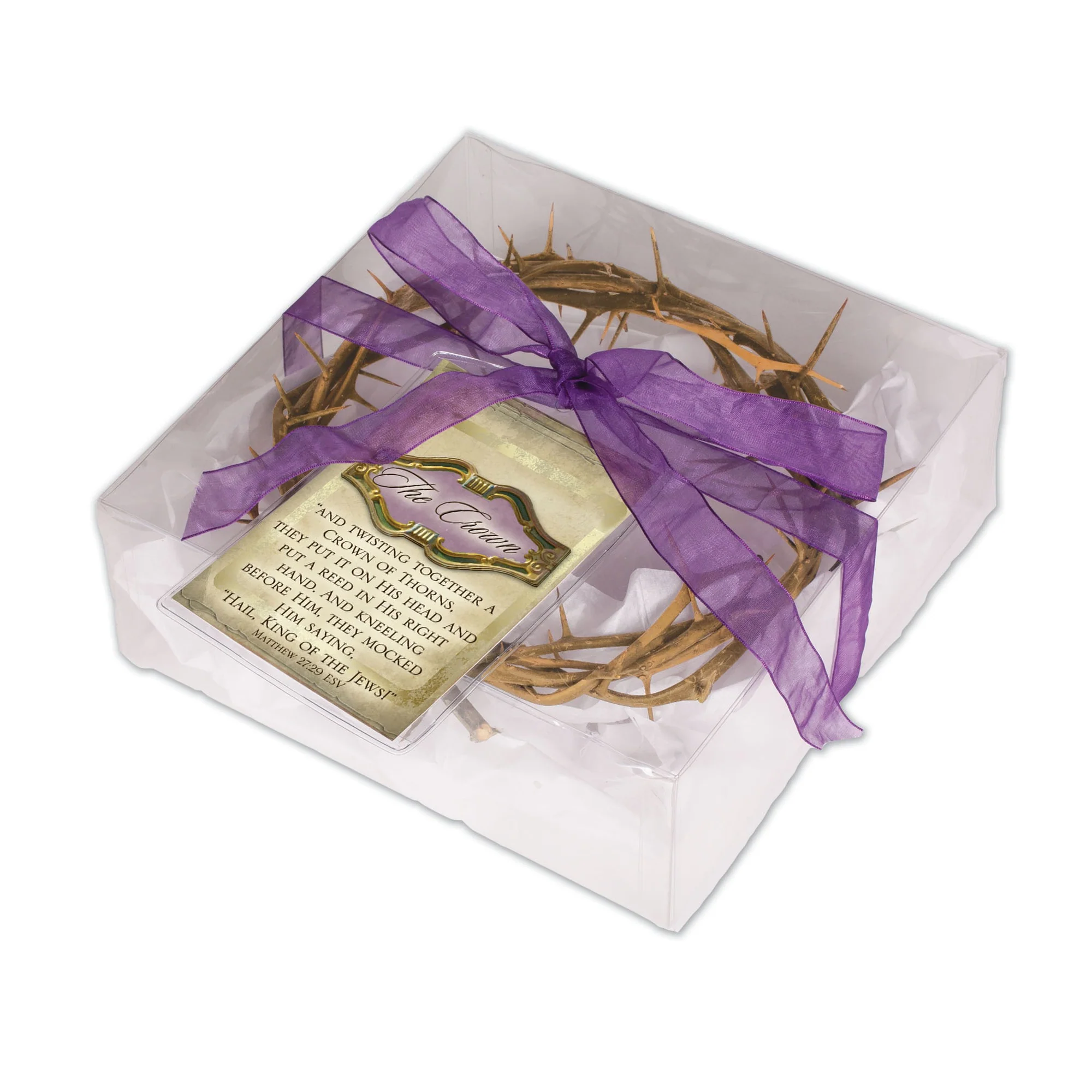 Gift Boxed Crown of Thorns 6" - Image 2