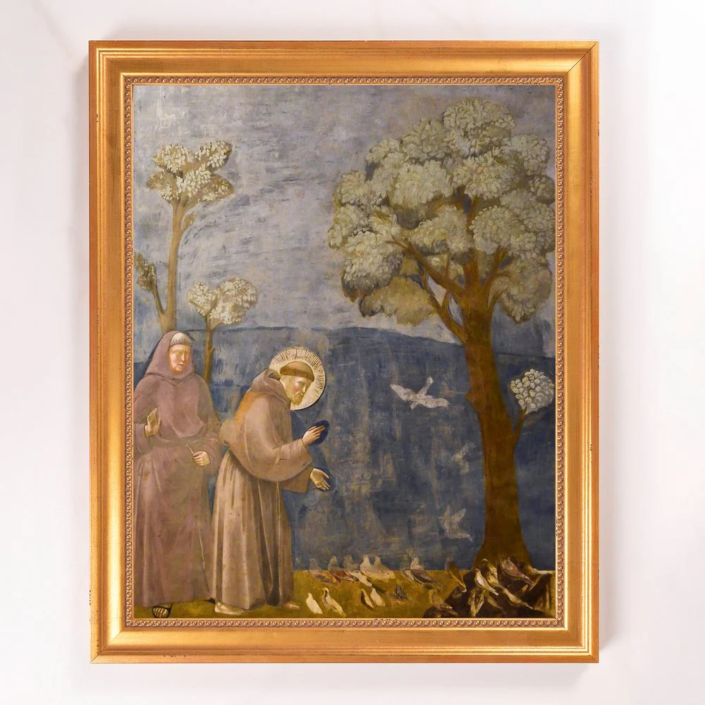 Giotto's Legend of St. Francis Framed Canvas - Sacred Signature Collection - Image 10