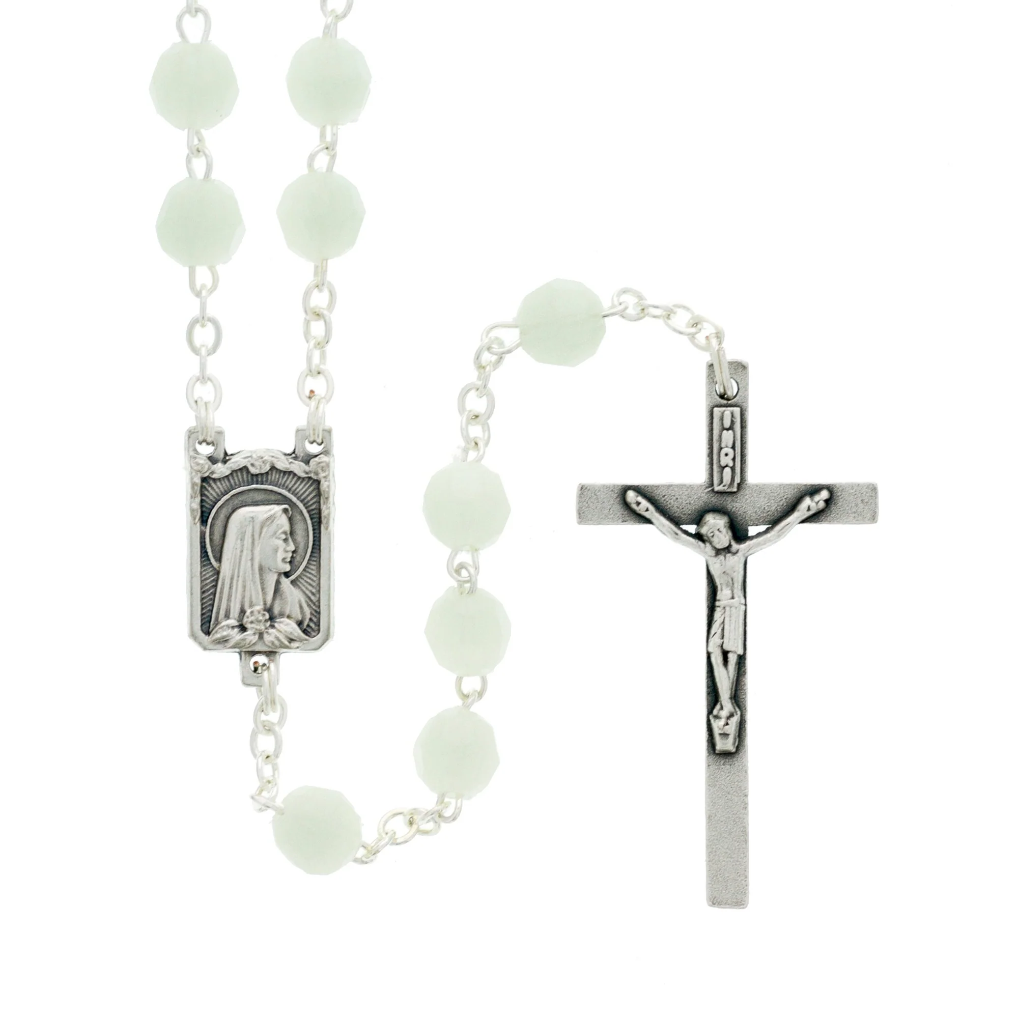 Glow in the Dark Bead Rosary - Image 2