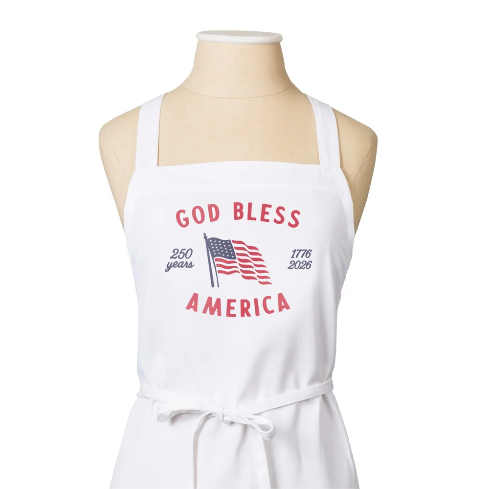 God Bless America 250th Commemorative Apron
