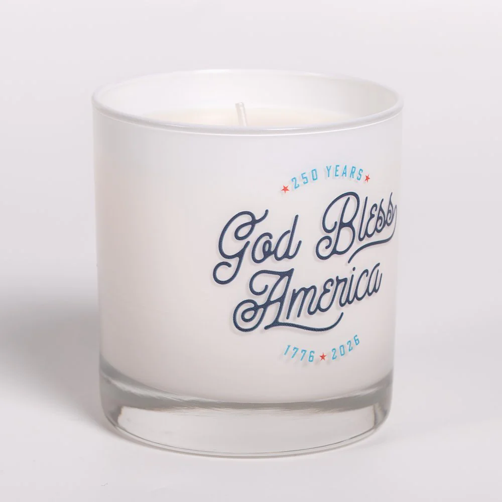 God Bless America 250th Commemorative Candle - Image 2