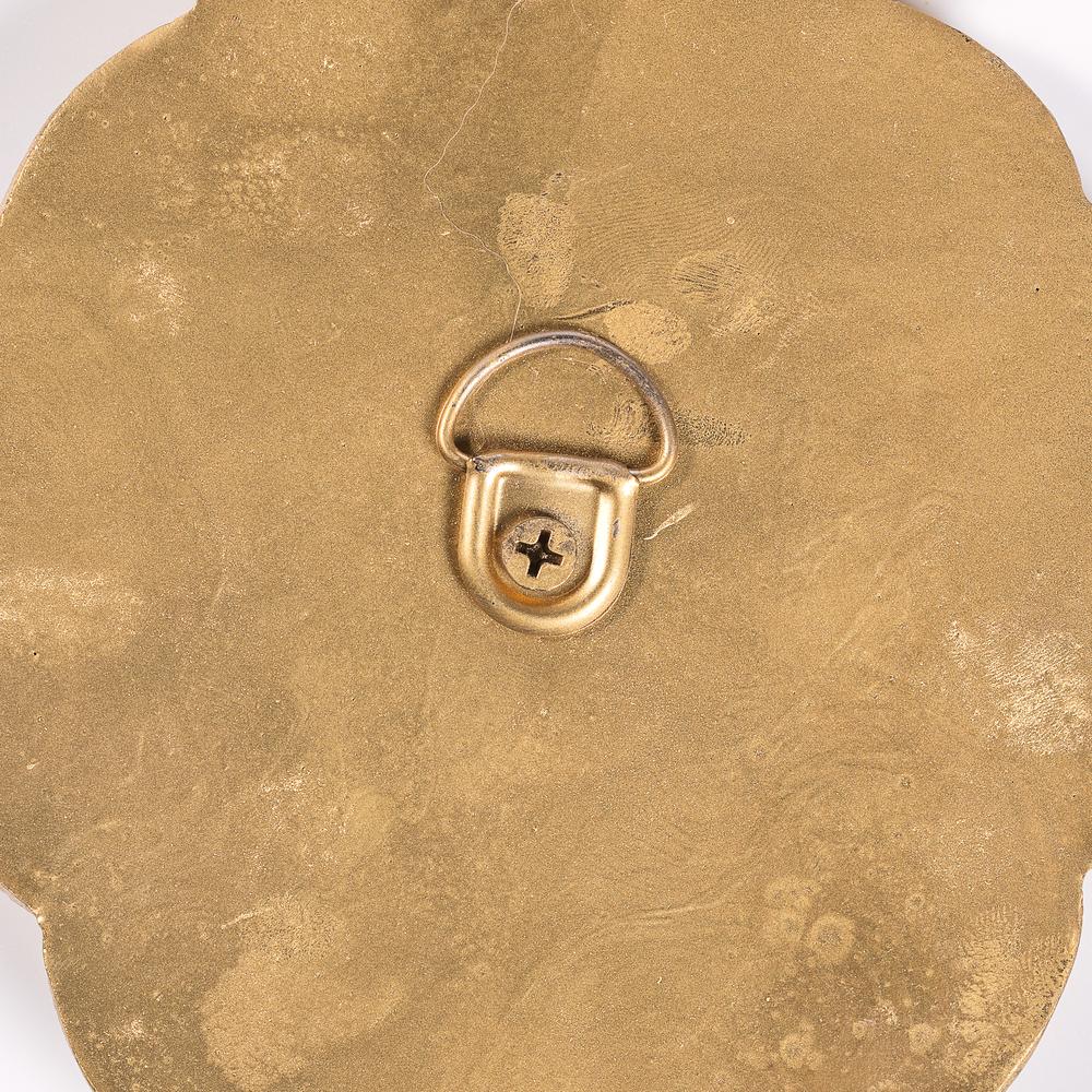 Gold Sacred Heart Wall Plaque - 9" - Image 3
