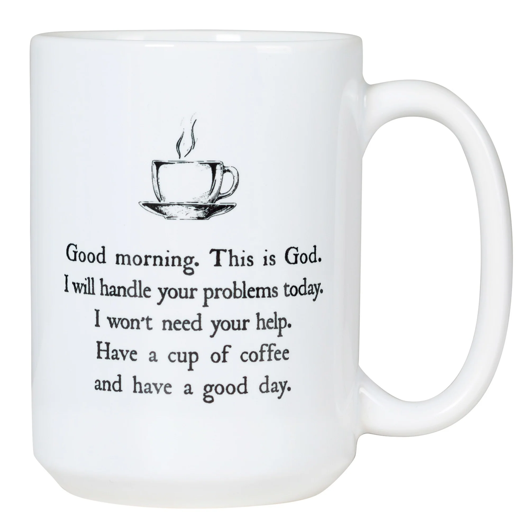 Good Morning From God Coffee Mug - Image 3