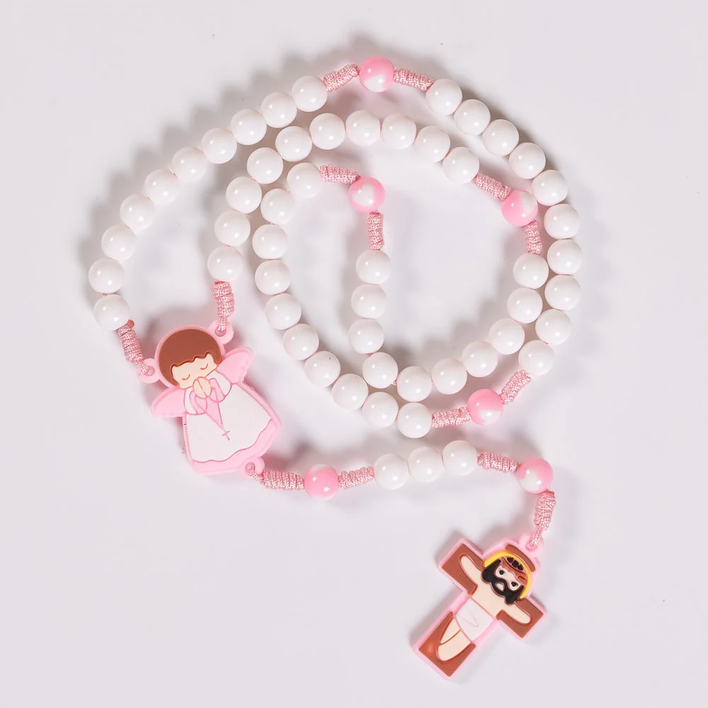Guardian Angel Corded Children's Rosary