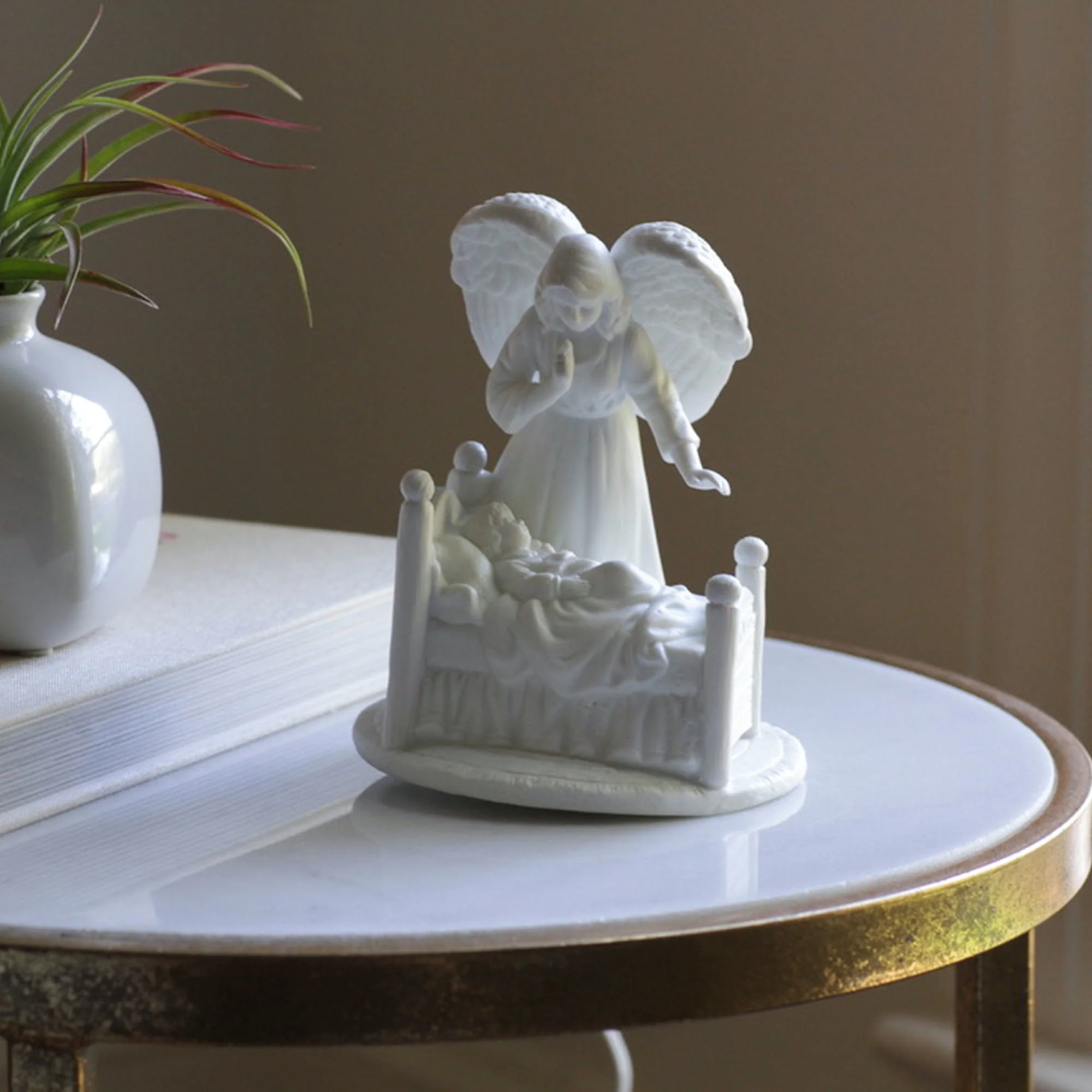 Guardian Angel Porcelain Nightlight - 5" - Image 2