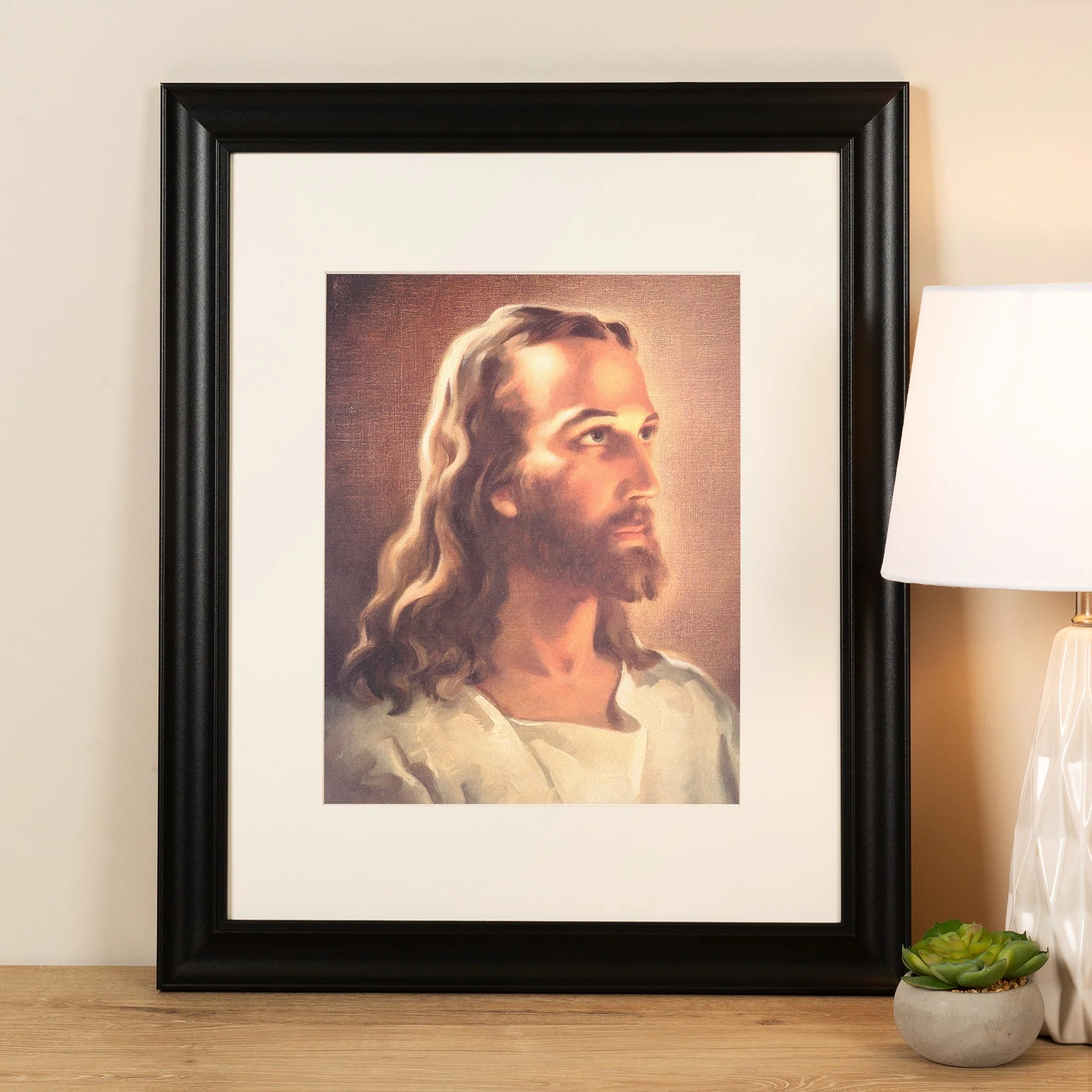 Head of Christ Framed Print - Image 2