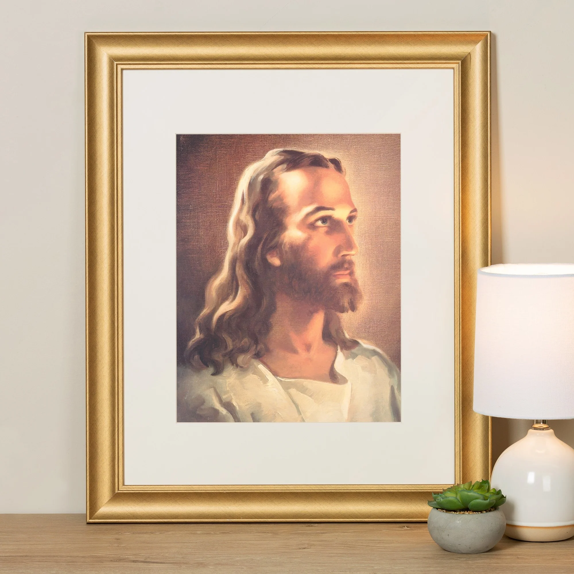 Head of Christ Framed Print - Image 3