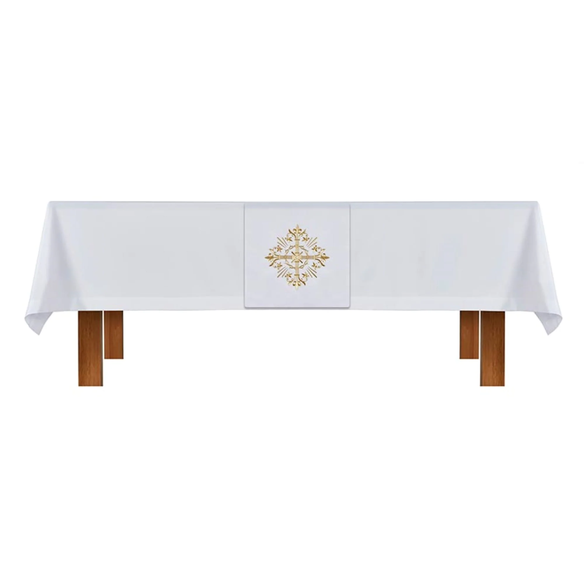 Holy Trinity Overlay Cloth With Altar Frontal - 2 Piece Set - Image 2