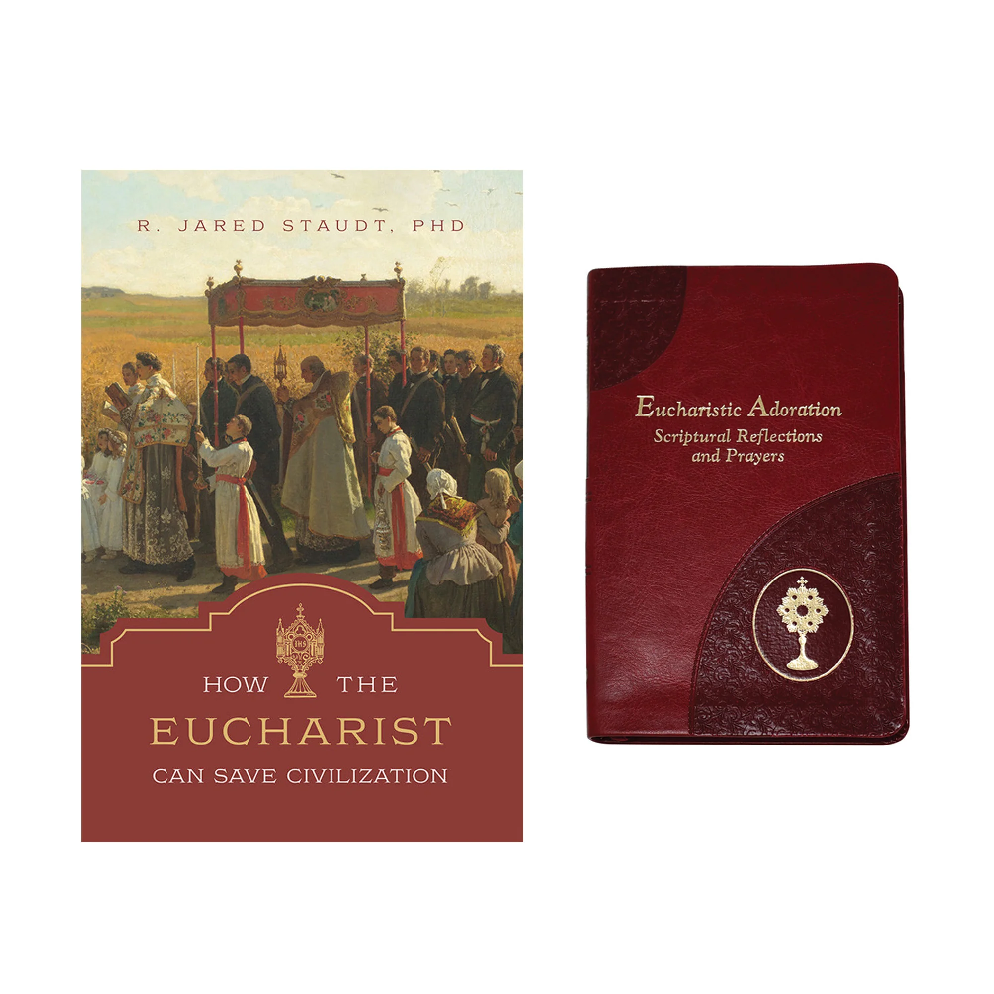 How the Eucharist Can Save Civilization & Eucharistic Adoration - Scriptural Reflections And Prayers (2 Book Set) - Image 2