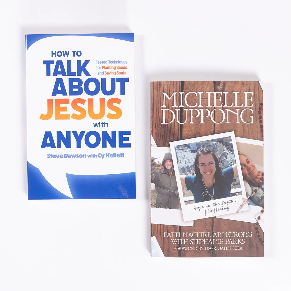How to Talk About Jesus With Anyone & Michelle Duppong: Hope in the Depths of Suffering Book Set