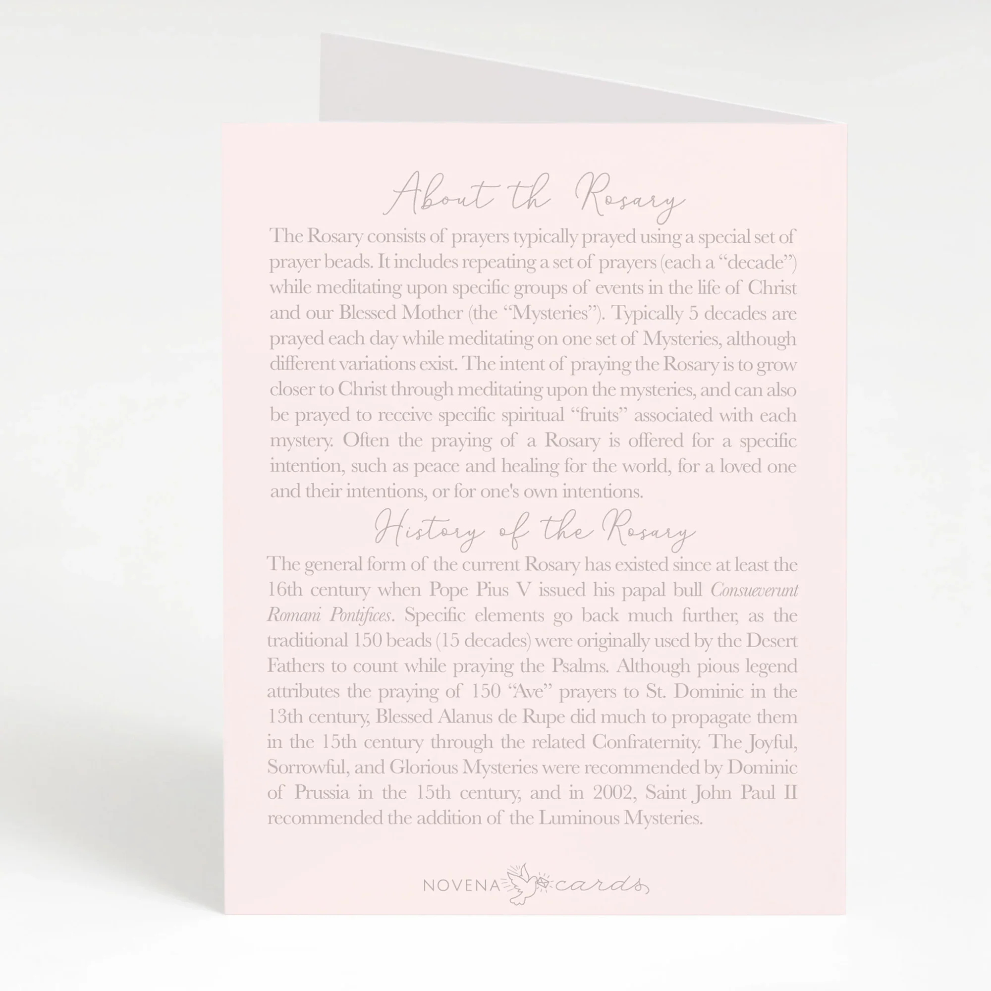 I Prayed a Rosary for Your Birthday Greeting Cards (Variety 4 Pack) - Image 7
