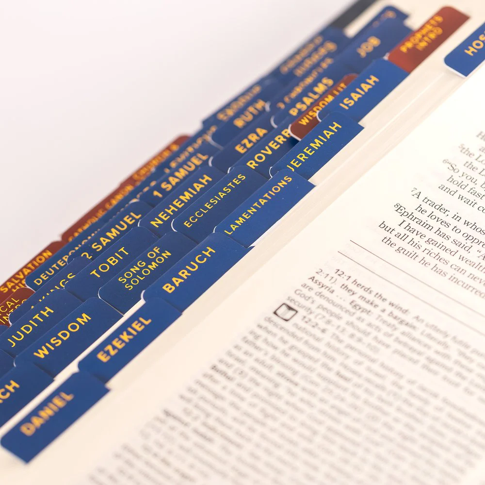 Ignatius Catholic Study Bible & Bible Tabs Gift Set - Image 4
