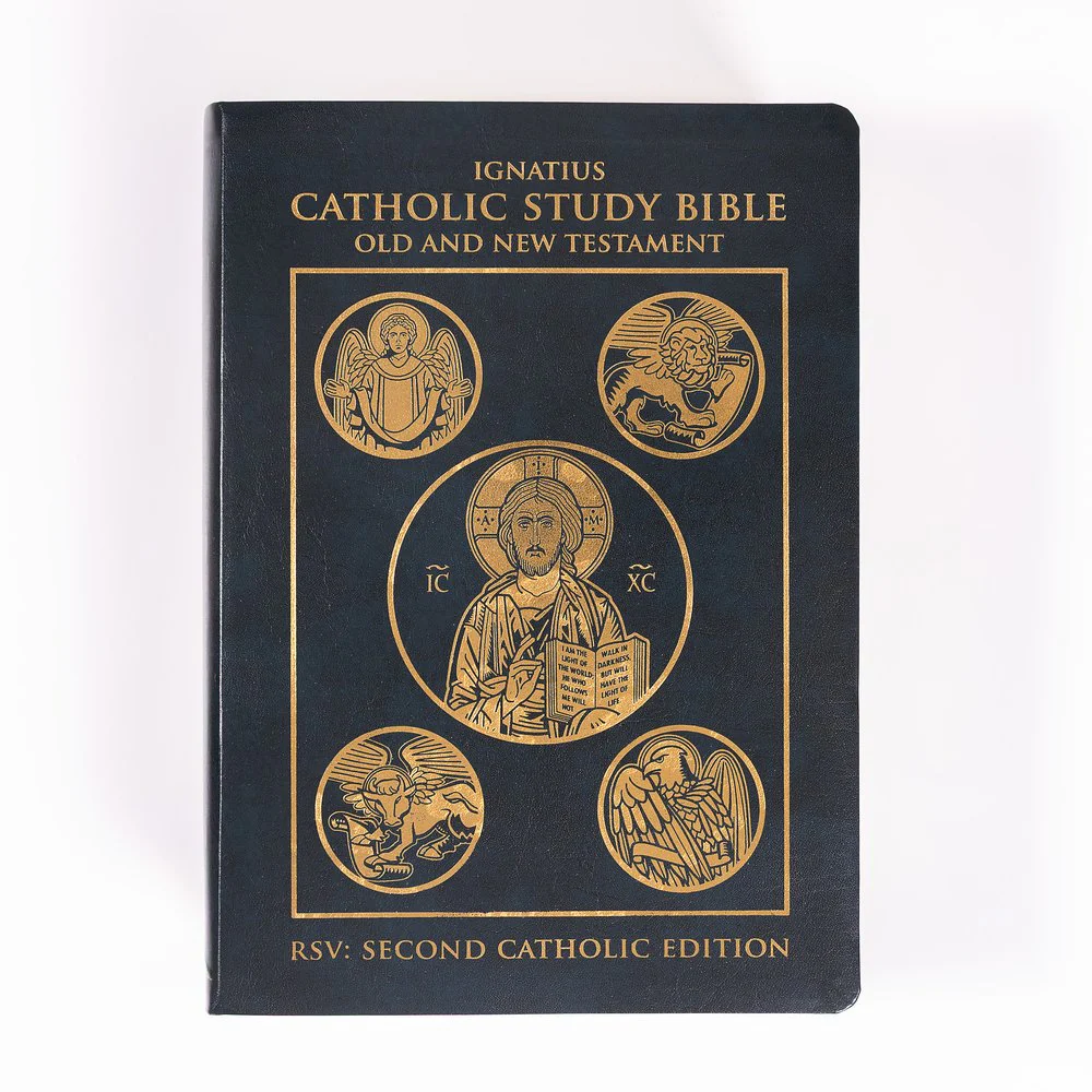 Ignatius Catholic Study Bible - Hardback, Leather, or Personal Size Edition