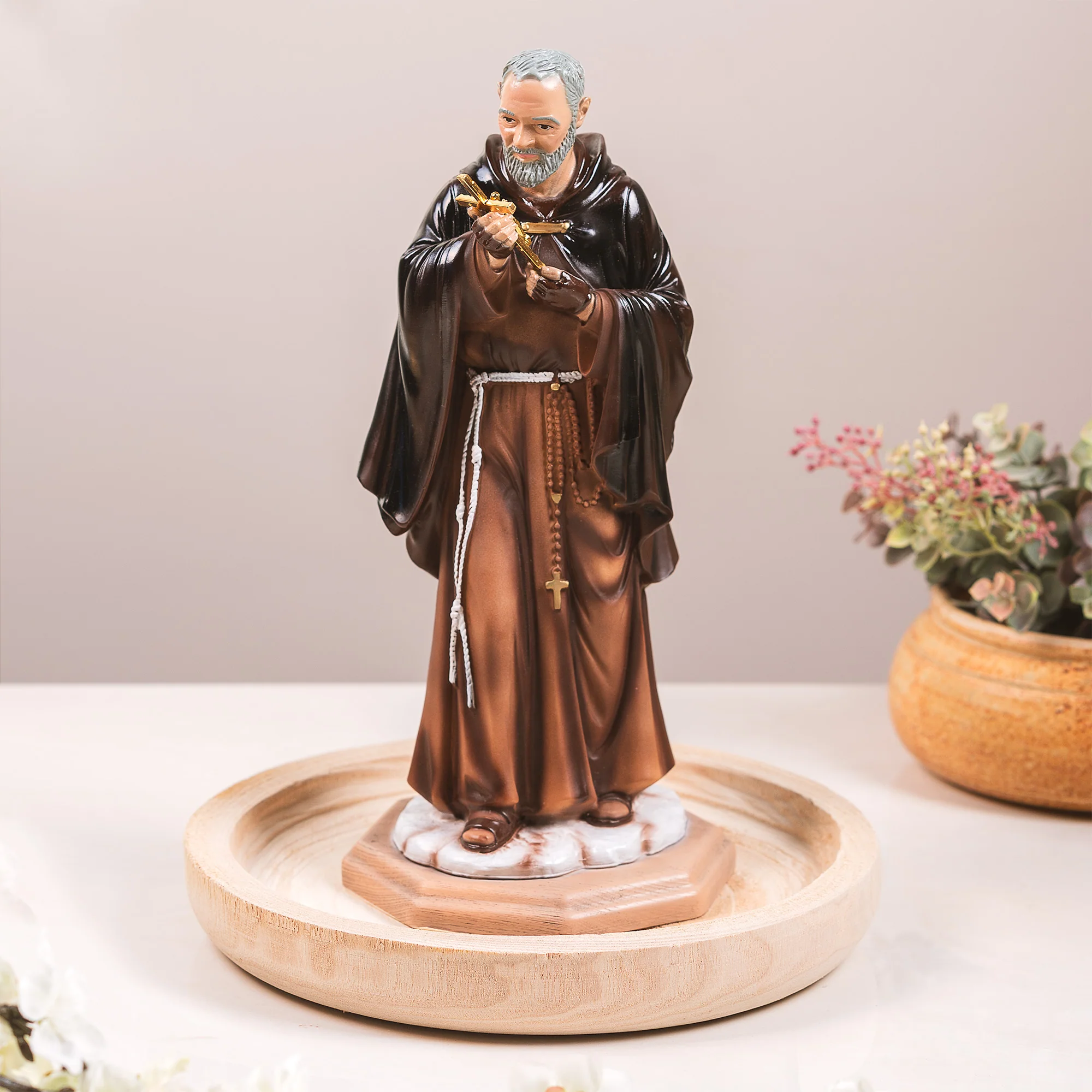 Italian Padre Pio Statue - Small or Large - Image 4