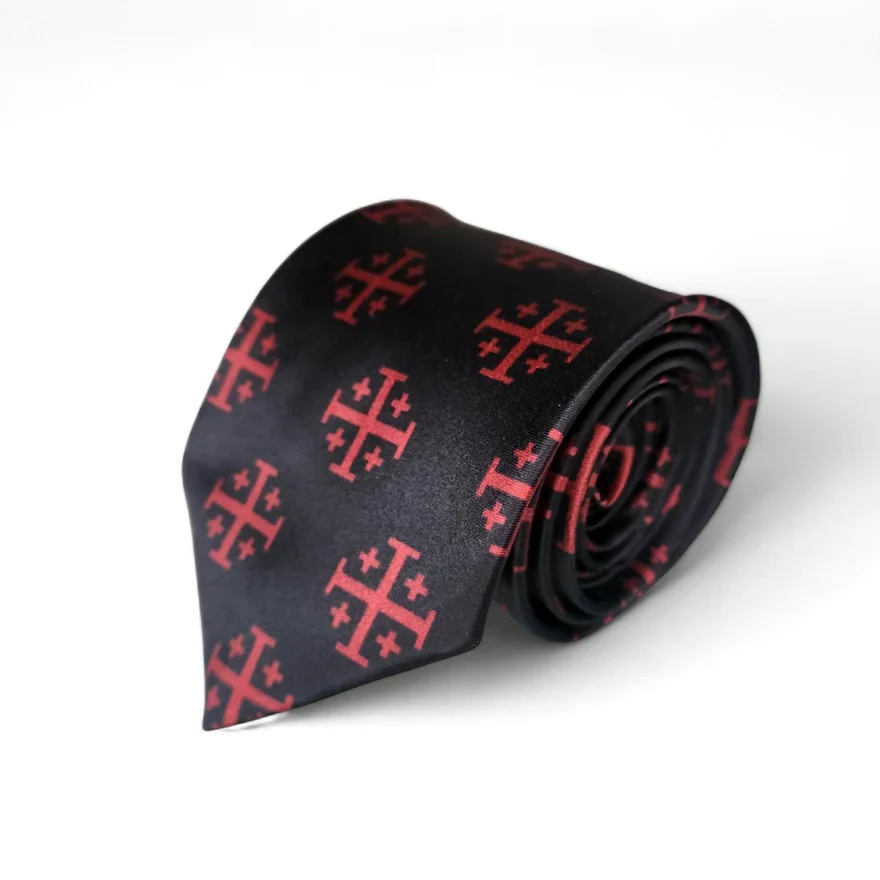 Jerusalem Cross Necktie