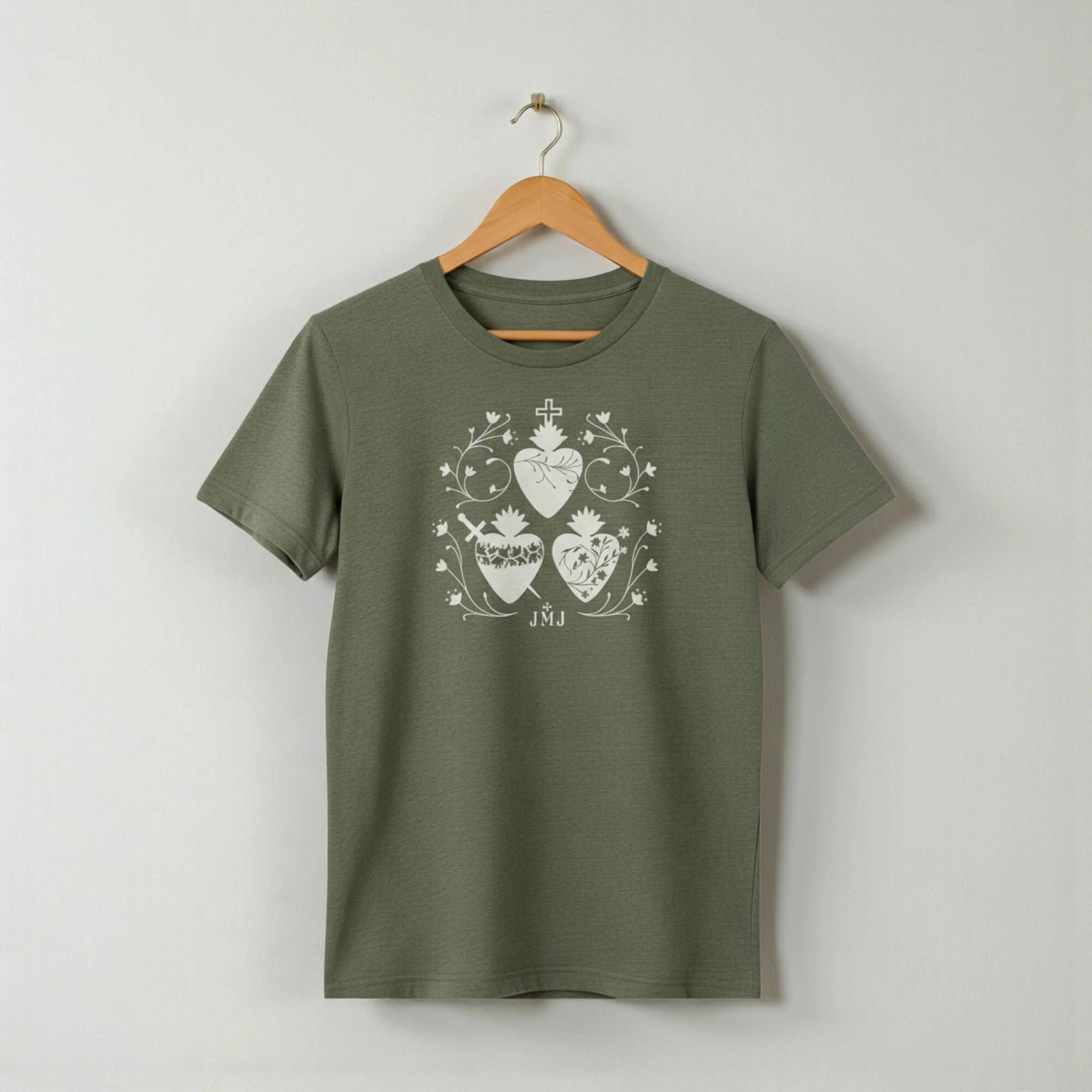 JMJ Three Hearts T-Shirt - Image 2